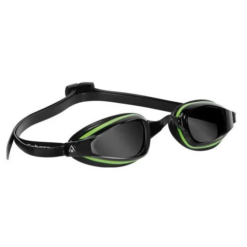 Aqua Sphere Goggle - K-180+ Smoke Lens - Green/Black