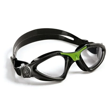 Aqua Sphere Goggle - Kayenne Clear Lens - Black/Green