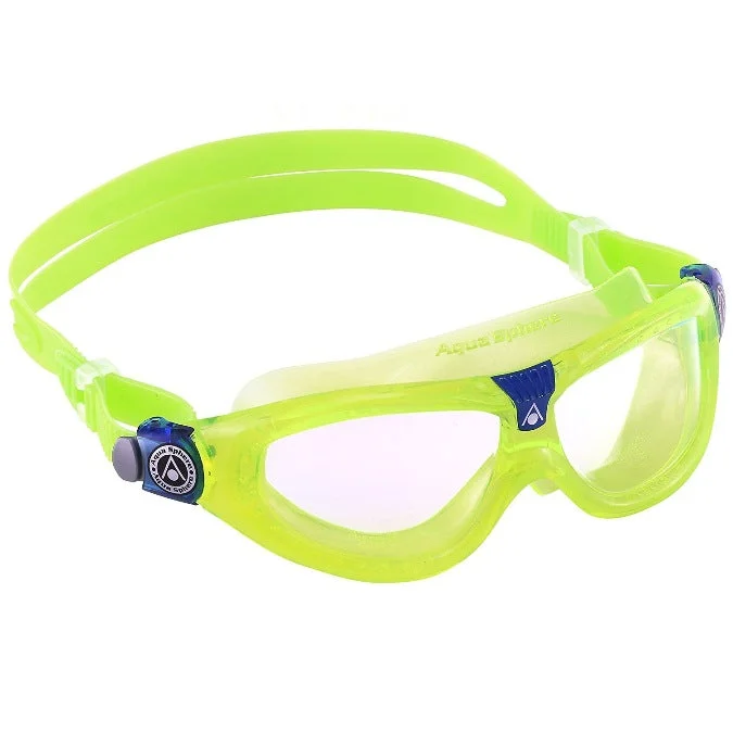 AQUA SPHERE Seal Kid 2 Goggles - Clear Lens - Lime/Blue